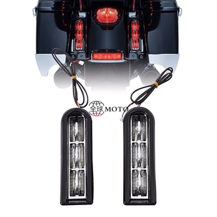 摩托哈雷大滑翔边箱内侧加装LED灯 用挡泥板装饰灯 14-20年挡泥灯