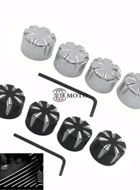 适用哈雷XL883/1200 72 X48 软尾肥仔 戴娜 发动机引擎汽缸螺丝盖