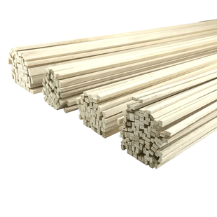 桐木条桐木片松木条细木条diy手工模型制作材料方木棍立体构成