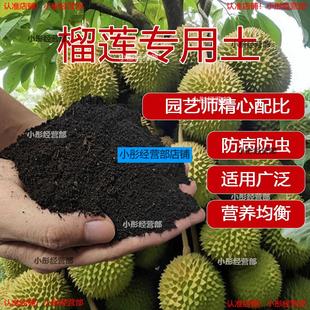 榴莲专用土种花泥土室内通用养花土果树有机肥榴莲营养土种植土壤