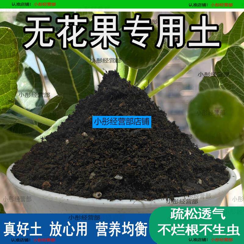 无花果专用土盆栽营养土果树专用土无花果营养土壤种植土有机肥料