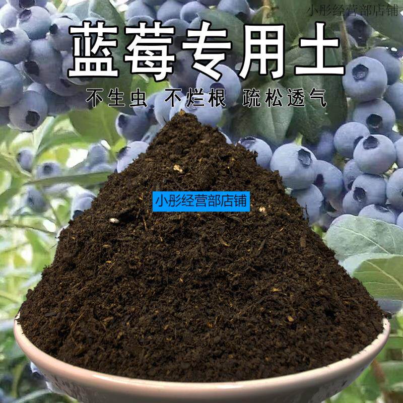 蓝莓专用土酸性种植室内阳台果实盆栽花土家庭通用有机营养土