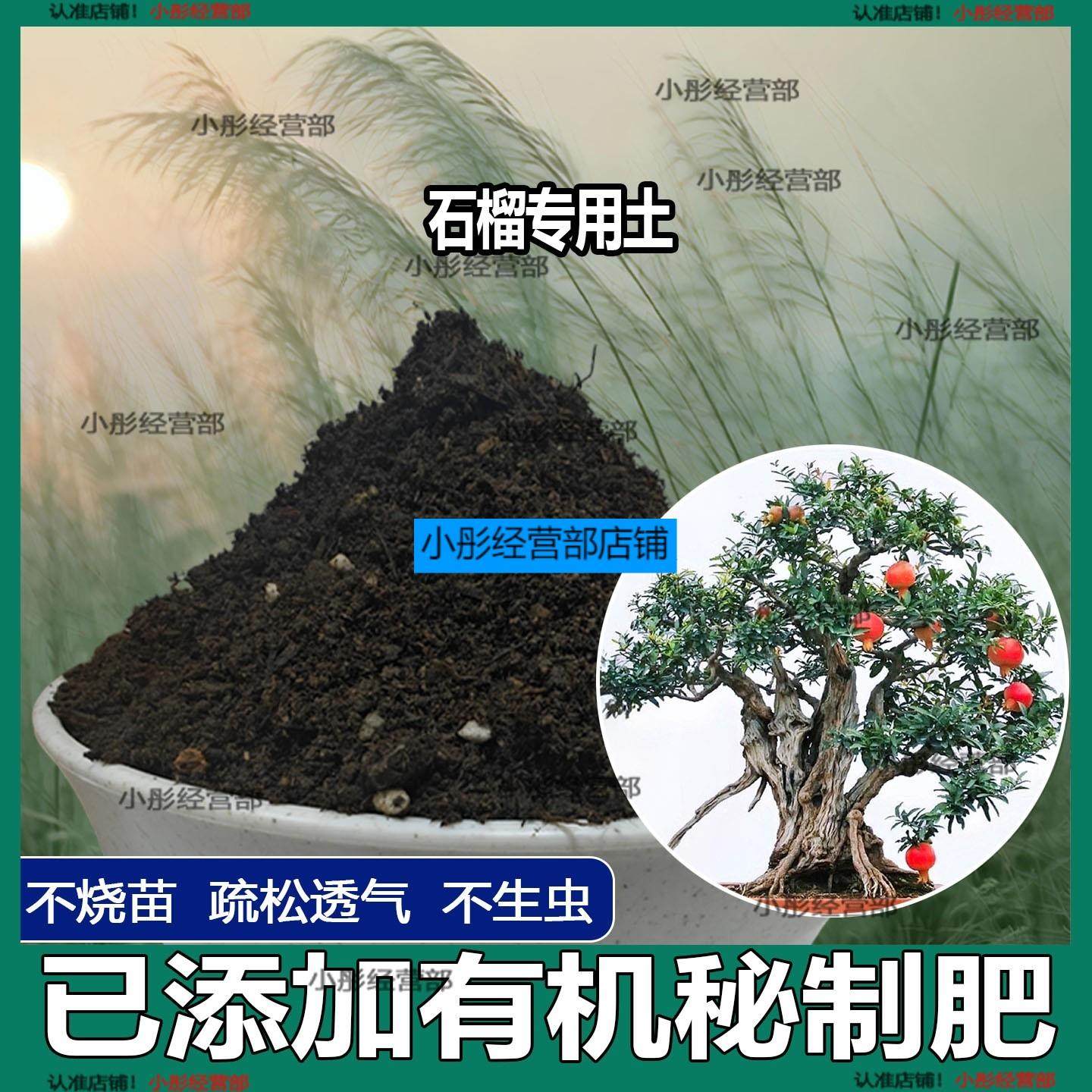 石榴专用土石榴专用营养土果树盆栽养花种花土通用型种植土壤肥料