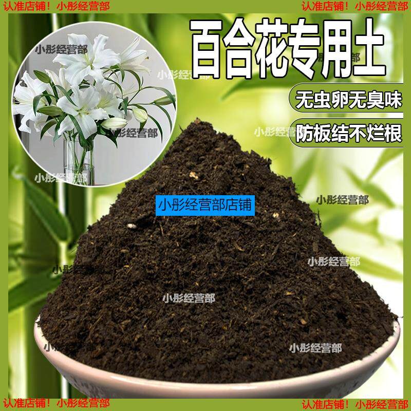 土香水百合花专用营养土营养庭院土壤用品阳台花园养花肥料植物土
