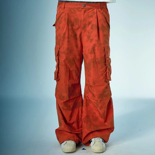 EK宽松休闲男女工装长裤