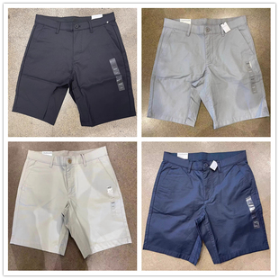 【断码清仓】CK/Calvin Klein Jeans男士经典直筒纯色百搭短裤子