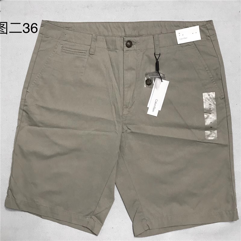 Calvin Klein Jeans/CK男士夏季休闲短裤纯色百搭五分裤子 多款入