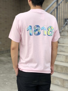 Brooks Brothers布克兄弟夏季24新款男士印花百搭短袖纯棉潮流T恤