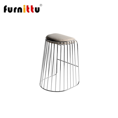 furnittu创意设计师家具bride veil barstools酒吧不锈钢吧椅