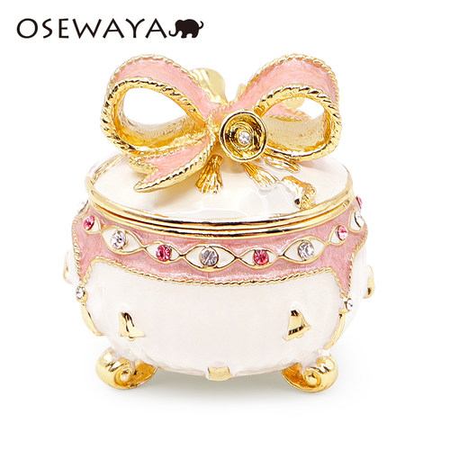 日本OSEWAYA铃铛蝴蝶结欧式耳环