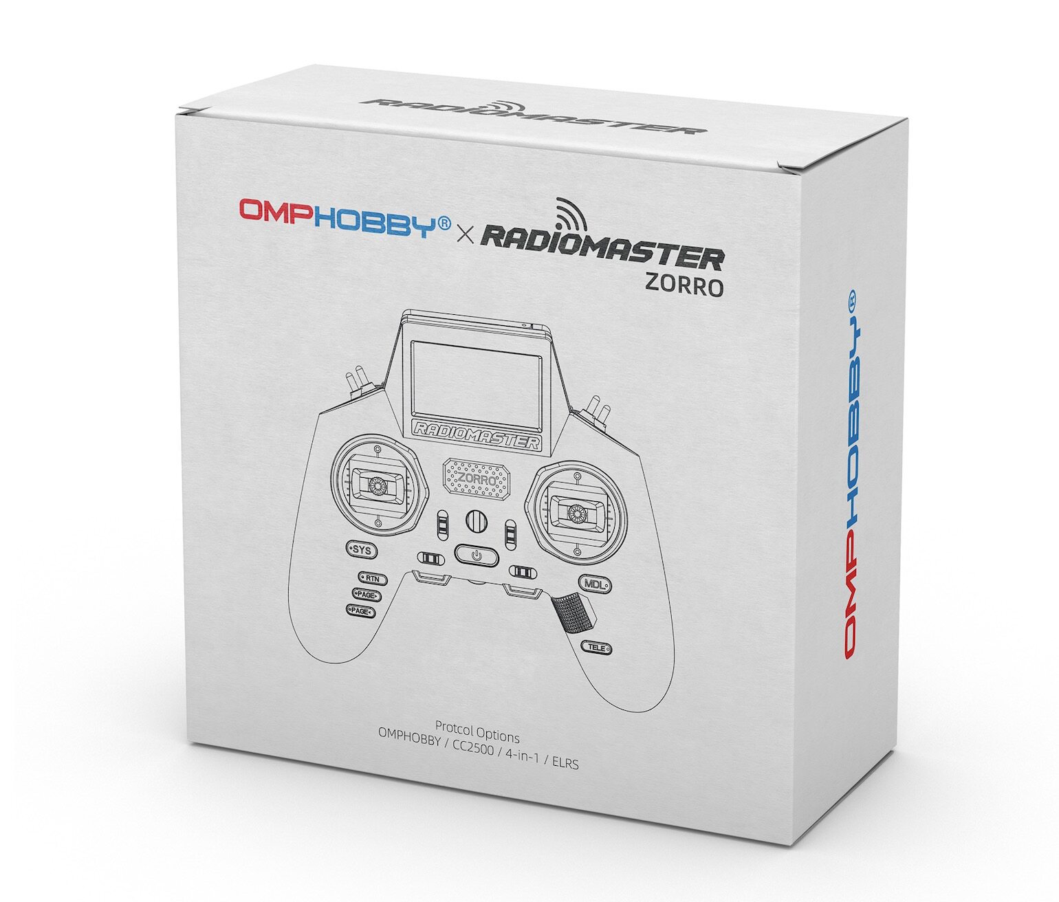 radiomaster zorro 佐罗手柄遥控器 多协议elrstbs四合一高频头