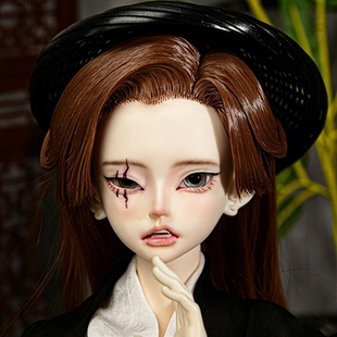 bjd1辰时4分bjd娃娃四分树脂人偶少年美男素体双抗SD4分男娃辰时
