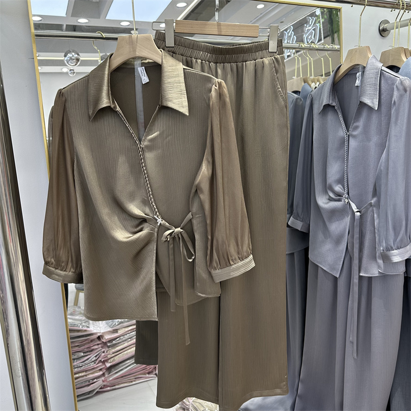 轻熟优雅时尚套装休闲百搭简约