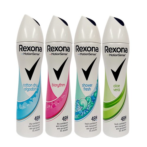 Rexona腋下香水男女清爽止汗喷雾
