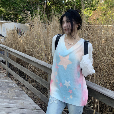 橘子树在哪儿多巴胺星星针织衫