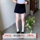 橘子树在哪儿黑色半身裙女春季 裙 韩系百搭遮肉显瘦气质包臀a字裤