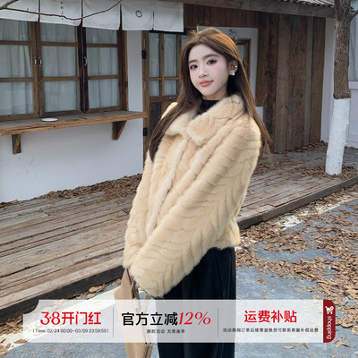 橘子树在哪儿韩系环保皮草女冬季