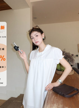 橘子树在哪儿莱赛尔亚麻连衣裙女
