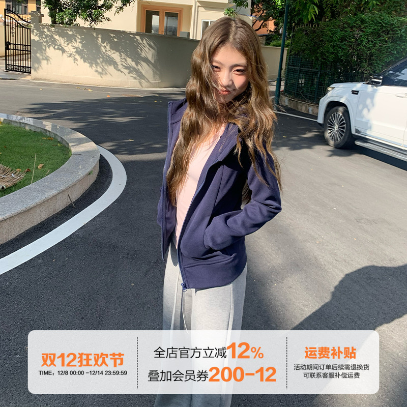 橘子树在哪儿韩系风连帽卫衣外套