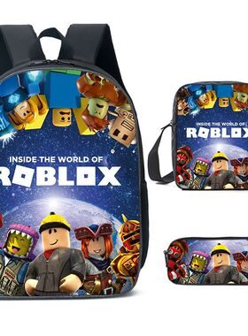 roblox书包双肩包学生背包