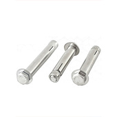 膨胀螺丝外六角内膨胀螺栓内爆m6m8m10m12 304 201不锈钢内置式