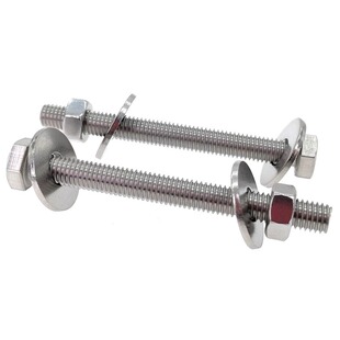 200mm M24 304不锈钢外六角穿墙螺丝螺杆加长螺栓对穿丝杆M3M4