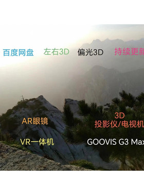 2025左右3D屏／偏光3D／3D投影仪／G3MAX／3D电视／AR眼镜/一体机