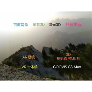 2025左右3D屏／偏光3D／3D投影仪／G3MAX／3D电视／AR眼镜/一体机
