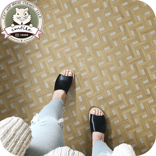 大板木纹砖墙地砖防滑