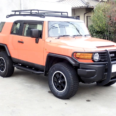 丰田FJ酷路泽脚踏板改装岩石款