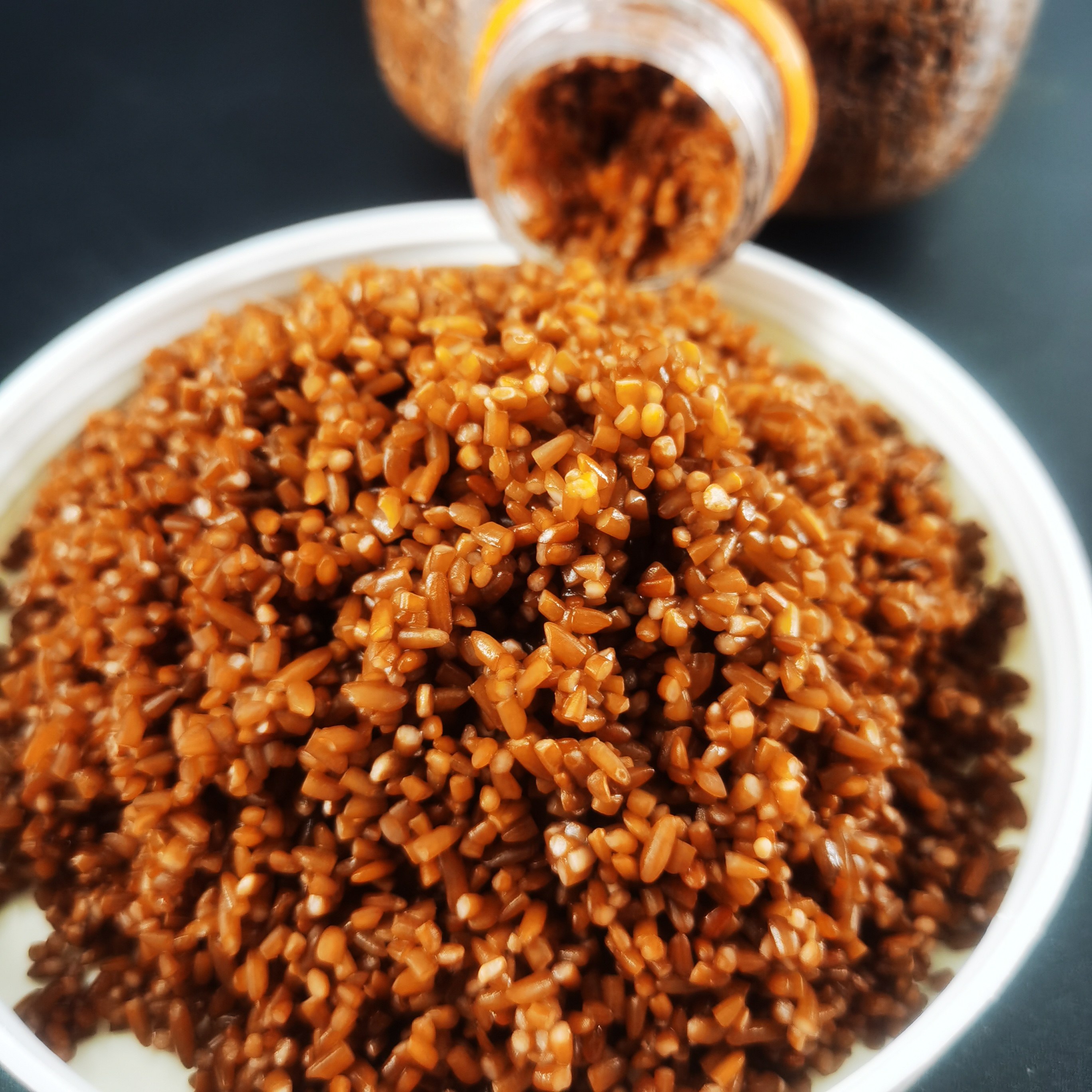 【龙涎香酒米】棕色自制鲫鱼瓶装好用打窝米野钓配方钓鱼饵料底窝