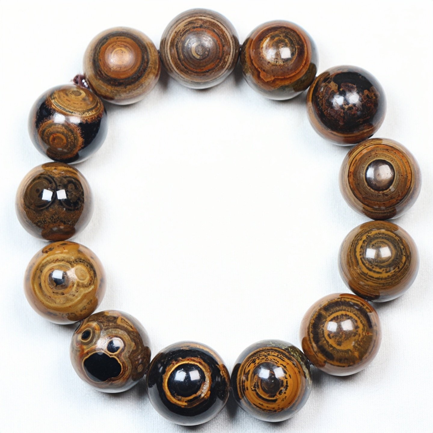 蒙天珠圆珠手串九眼石页岩天眼石多宝念珠佛珠,珠宝/钻石/翡翠,颈饰,淘宝优惠券,粉丝福利购,淘宝优惠卷