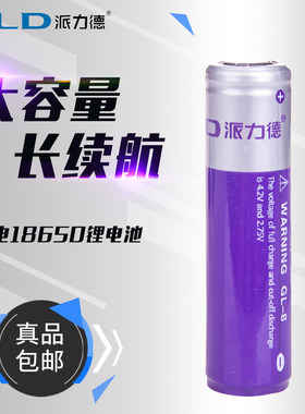 18650可充电锂电池派力德