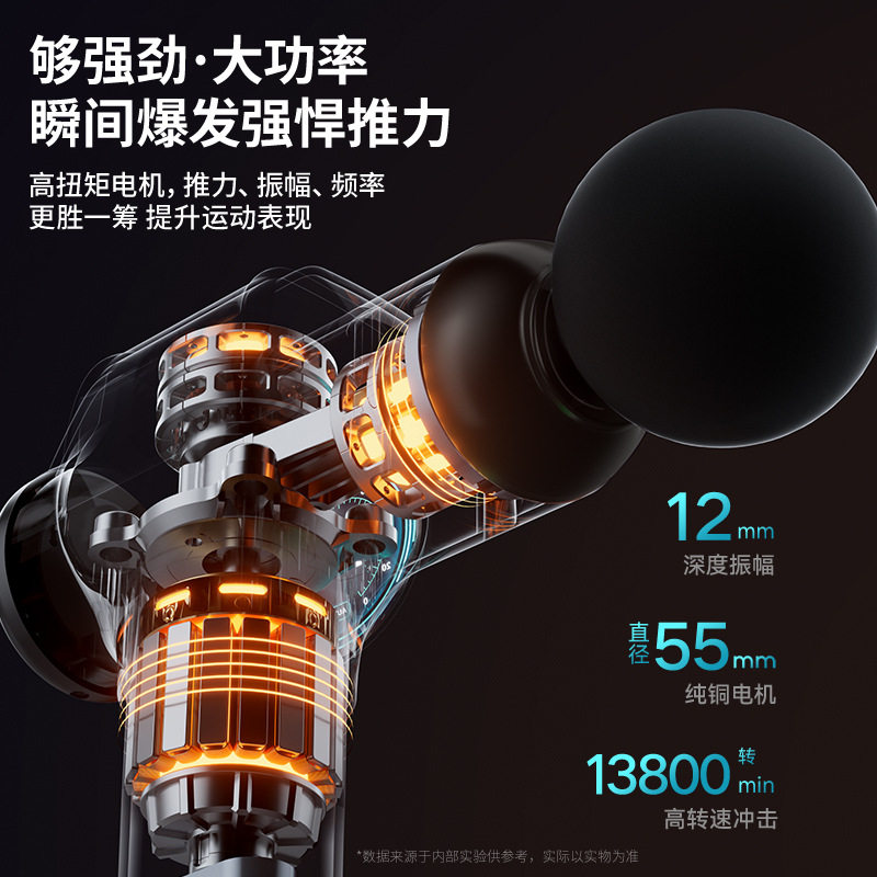 迷你筋膜枪按摩器电动按摩仪健身按摩枪颈膜抢液晶屏跨境,运动/瑜伽/健身/球迷用品,筋膜枪,淘宝优惠券,粉丝福利购,淘宝优惠卷