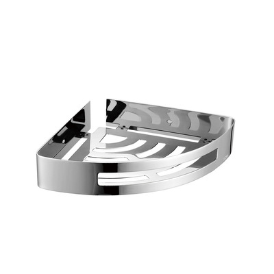 加厚小号迷你三角架浴室转角置物架304不锈钢卫生间淋浴免打孔