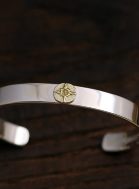 高桥吾郎925纯银手镯