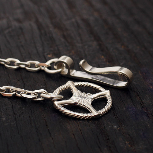 制作纯银高桥风格项链