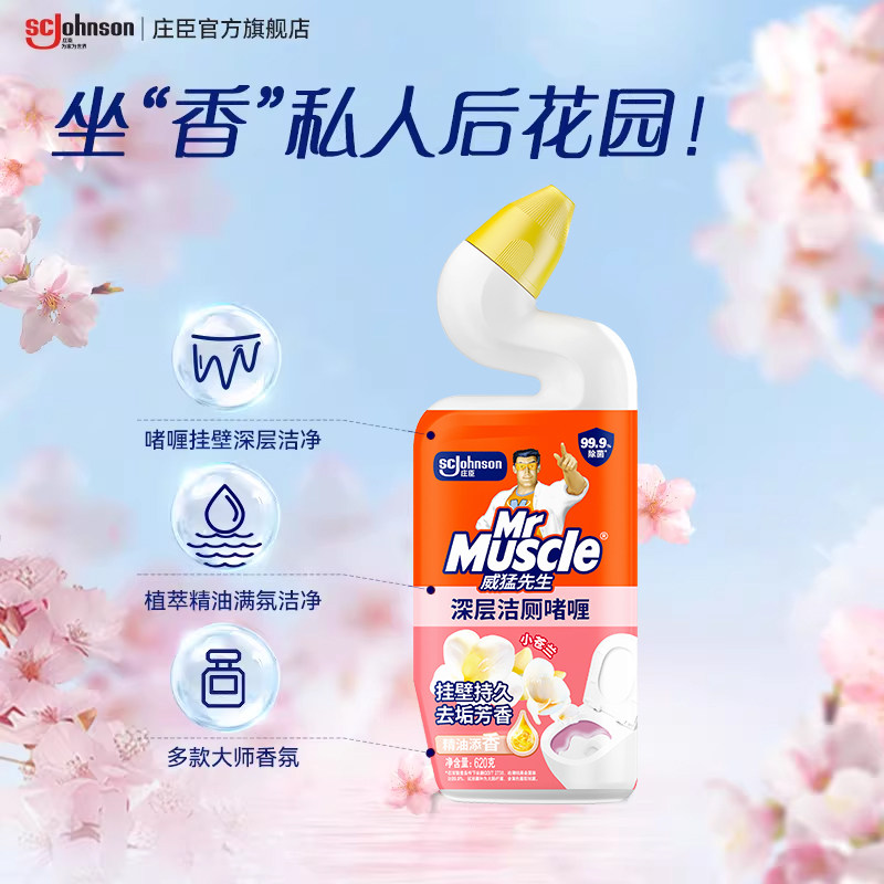  威猛先生小苍兰洁厕液油污净清洁剂
