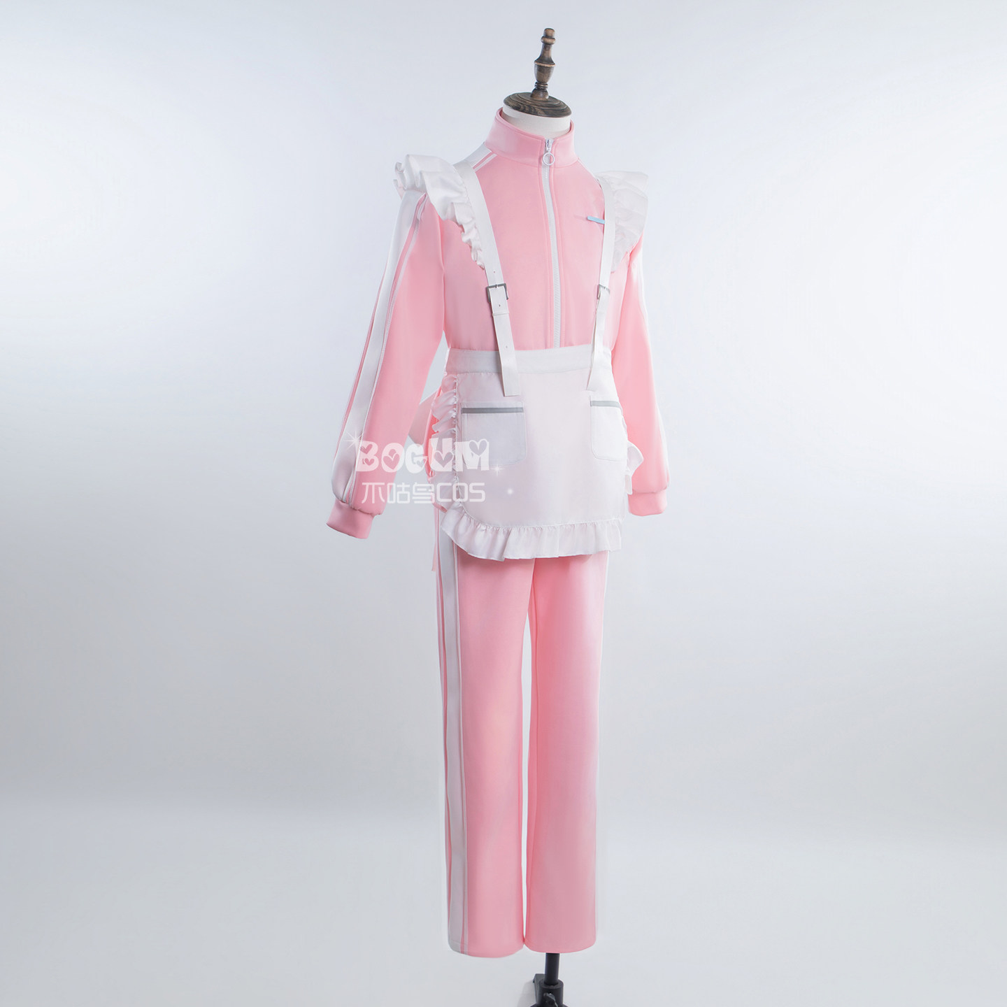 thumbnail for Bugu Bird Idol Dream Festival maid costume cosplay costume, cute cultural festival cosplay outfit, sportswear apron