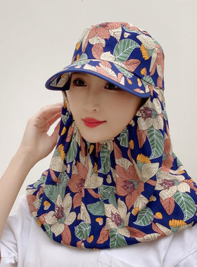 遮阳户外休闲女春夏大沿防晒透气