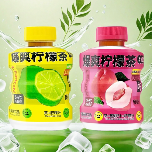 初饮爆爽柠檬茶420g果味茶味饮品
