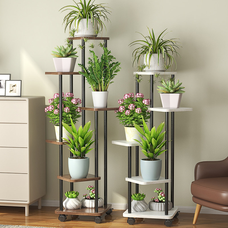 新款创意客厅玄关阳台拐角电视柜专用室内绿植多层现代简约置物架,住宅家具,花架/花几,淘宝优惠券,粉丝福利购,淘宝优惠卷