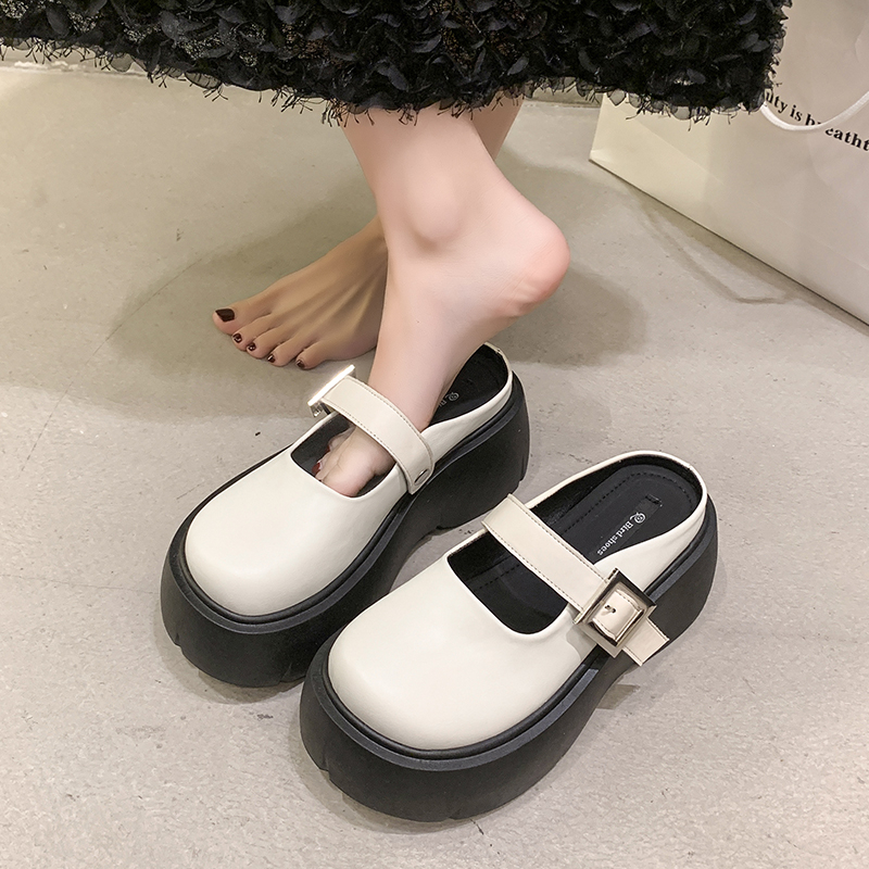 永希女鞋懒人通勤拖鞋