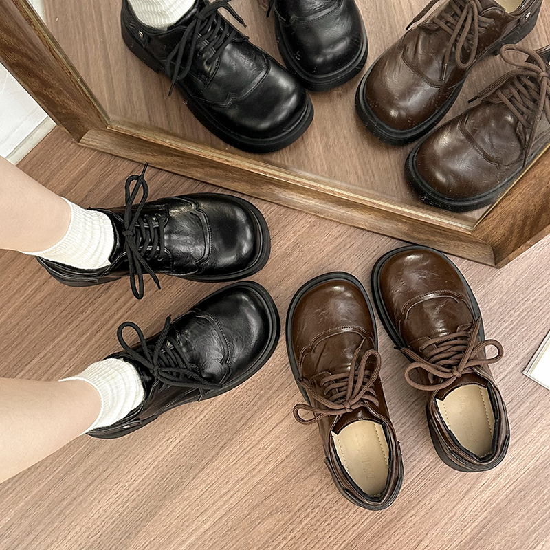 永希女鞋小个子气质乐福鞋