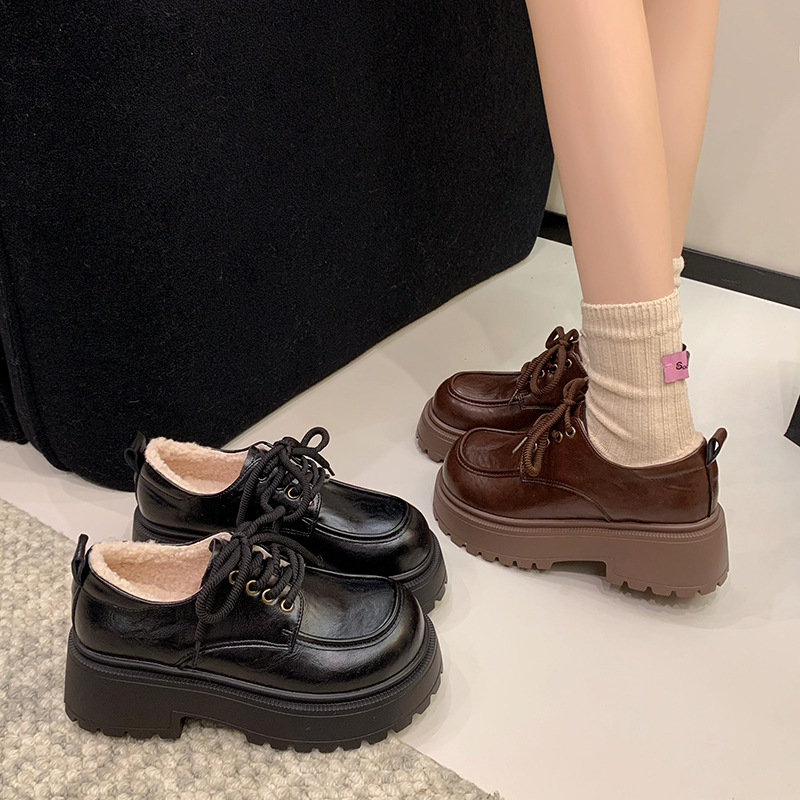 永希女鞋小个子时尚乐福鞋