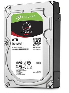 酷狼pro ST8000NT001/NE001存储ST8000VN004机械NAS监控ST8TB硬盘