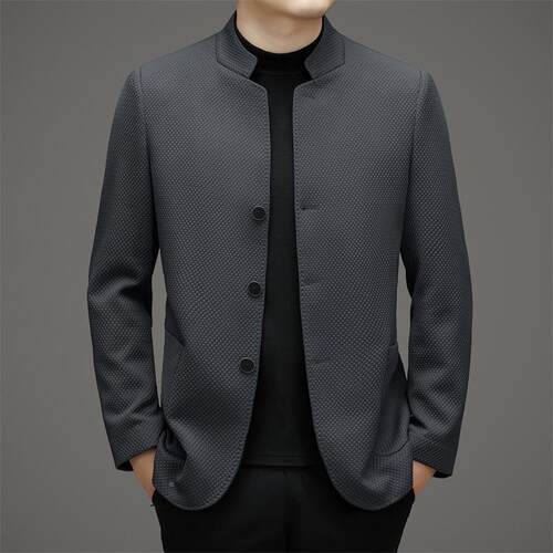 男士休闲西服夏92388-PP新款免烫潮单西韩版商务春中青年便西装外