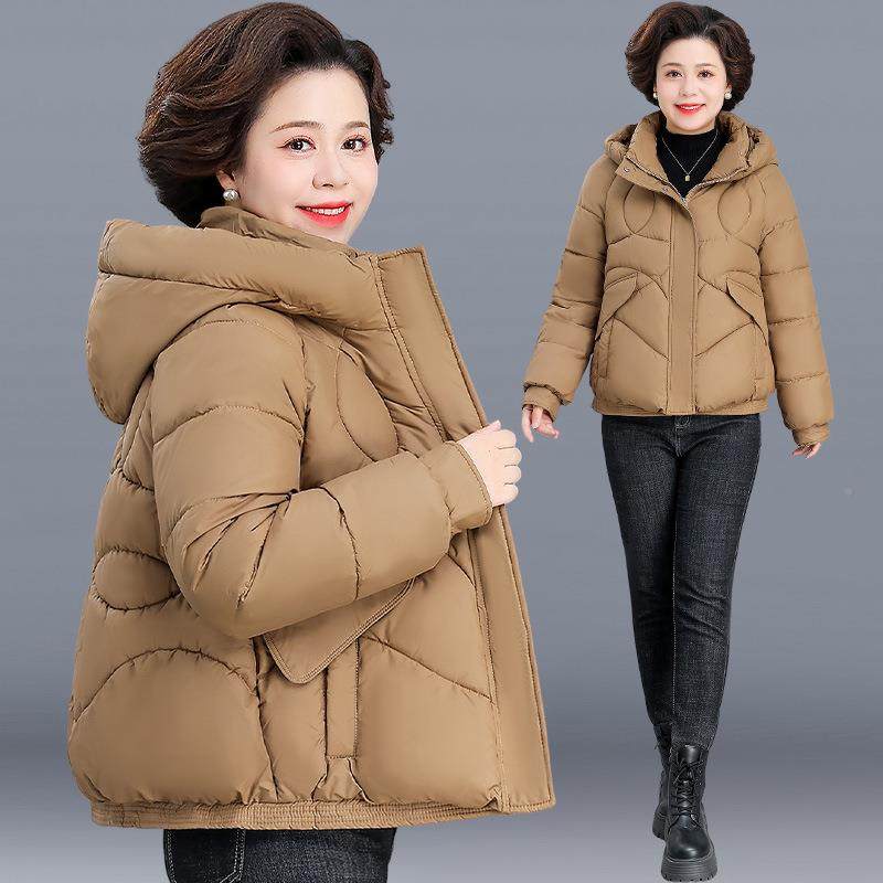 韩式连帽小子短款羽绒棉棉个年服中老84268892人冬季新款时尚百搭