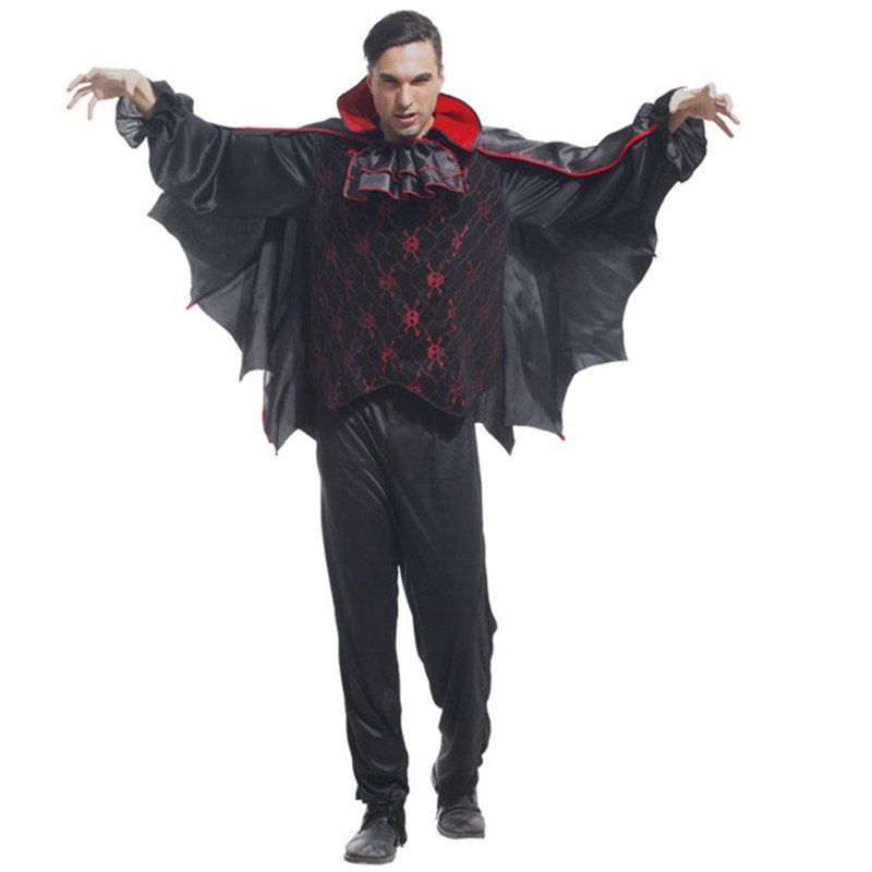 圣诞节cosplay服装成人男化妆舞会吸血鬼服亲子装扮恐怖吸血王子