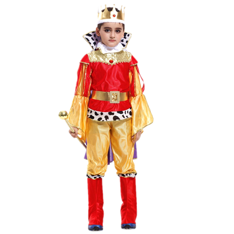 万圣节儿童服装国王亲子